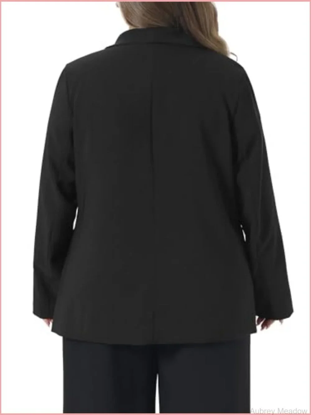 Plus Size Blazers for Women Lapel Button Work Business Casual Suit Jacket